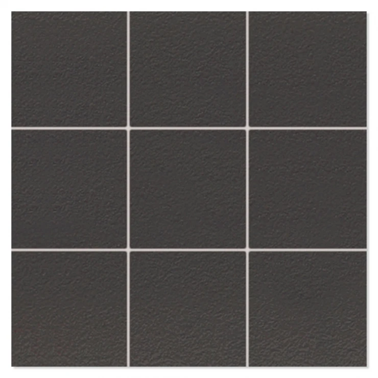 Mosaik Klinker Paintbox Antracit-Sandpapper Matt-Relief 30x30 (10x10) cm-0
