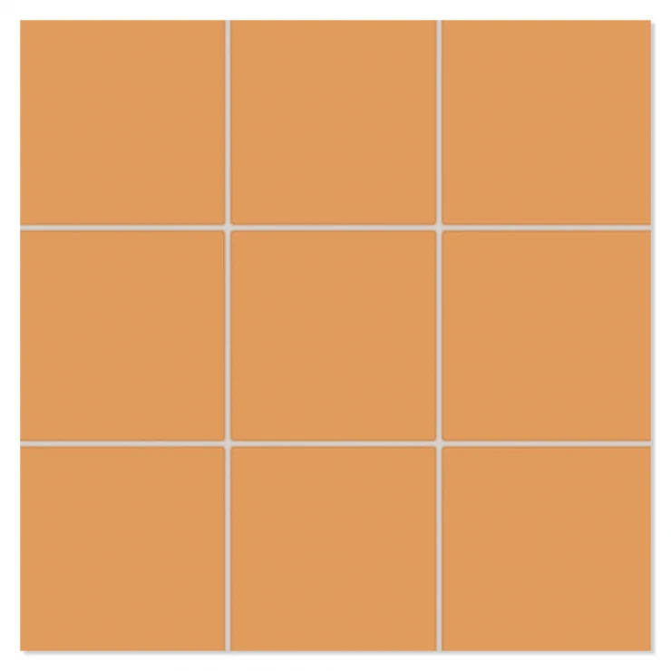 Mosaik Klinker Paintbox Blekt Orange Matt 30x30 (10x10) cm-0