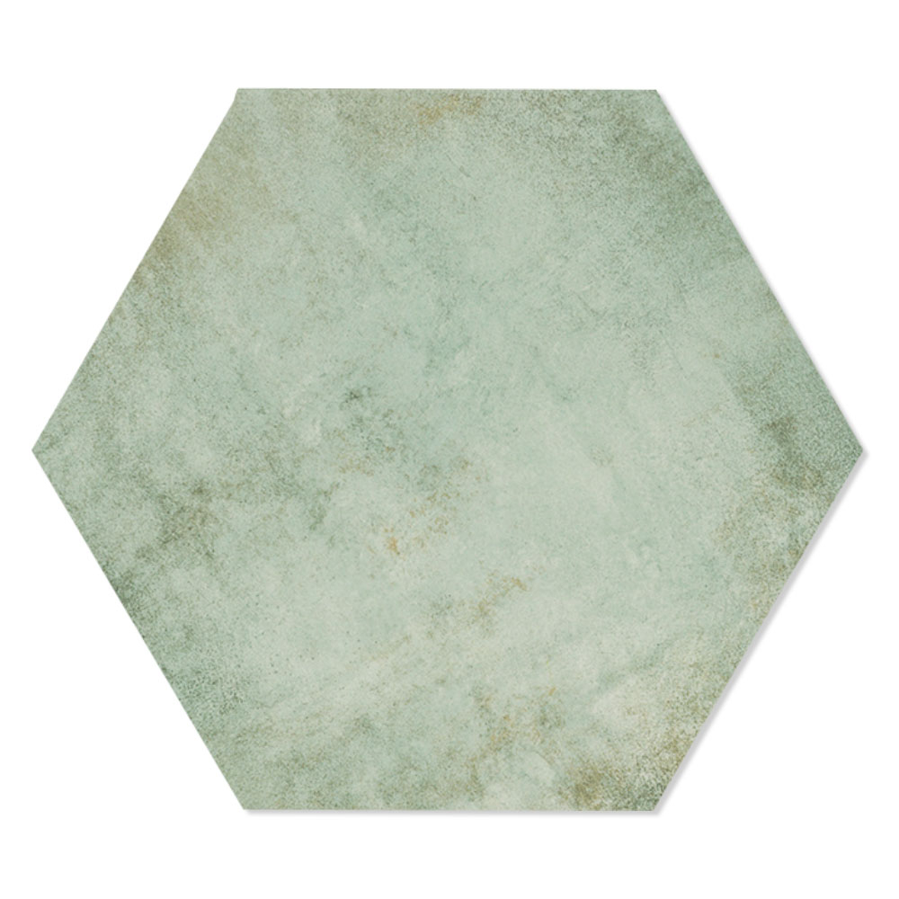 Hexagon Klinker Oasis Grön Matt 29x33 cm
