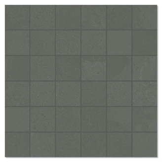 Mosaik Klinker Slate Essence Grå Matt 30x30 (5x5) cm
