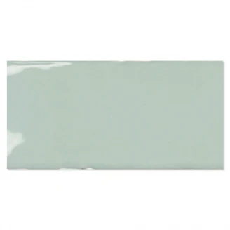 Kakel Zephyr Grön Blank 7.5x15 cm