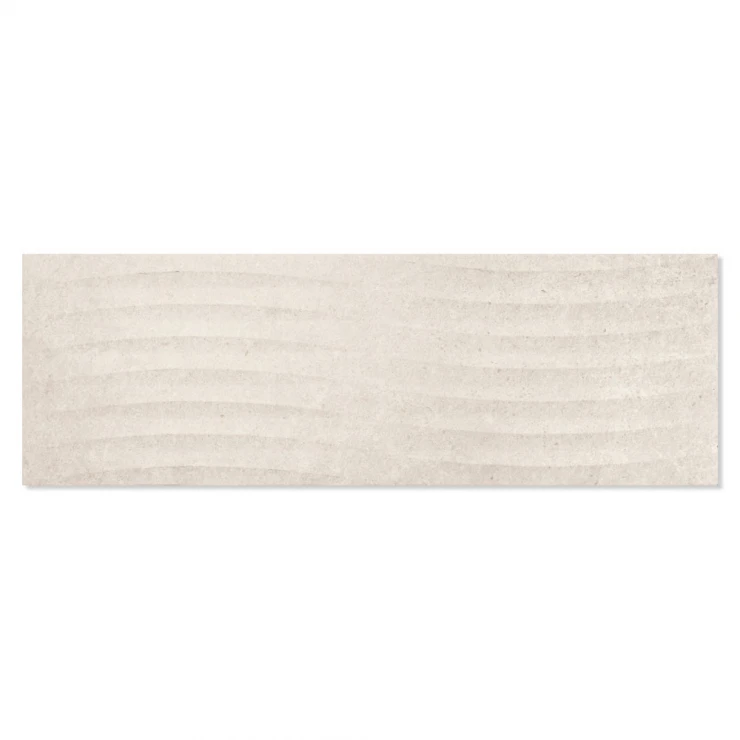 Kakel Arkstone Ivory Relief 30x90 cm-0