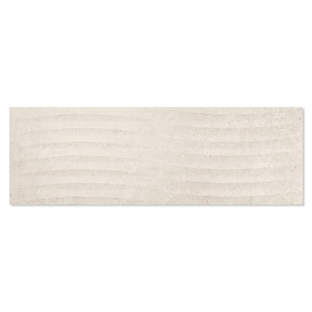 Kakel Arkstone Ivory Relief 30x90 cm