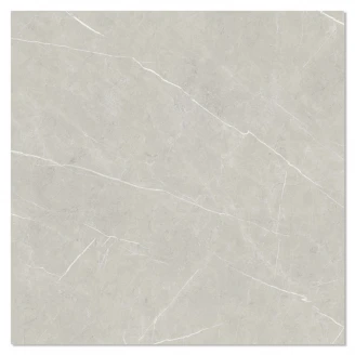 Marmor Klinker Ethereal Ljusgrå Matt 60x60 cm