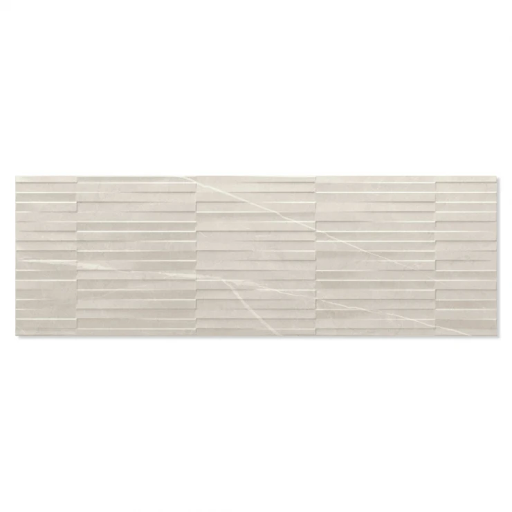 Marmor Kakel Ethereal Beige Relief 33x100 cm-0