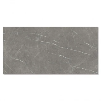 Marmor Kakel Ethereal Mörkgrå Blank 30x60 cm