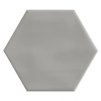 Hexagon Klinker Flair Grå Matt 10x12 cm