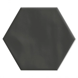 Hexagon Klinker Flair Svart Matt 10x12 cm-2