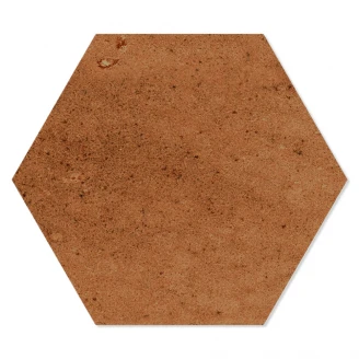 Hexagon Kakel Jord Brons Blank 10x12 cm