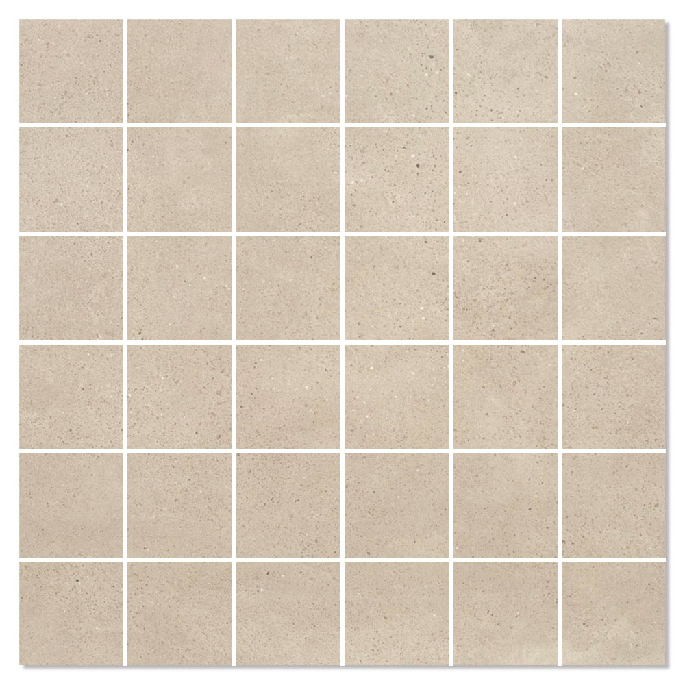 Mosaik Klinker Elysium Beige Matt 30x30 (5x5) cm