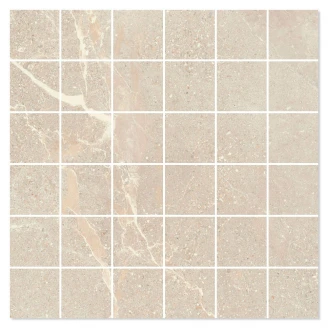 Mosaik Klinker Stonecraft Beige Matt 30x30 (5x5) cm
