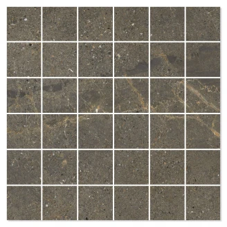 Mosaik Klinker Stonecraft Mörkgrå Matt 30x30 (5x5) cm