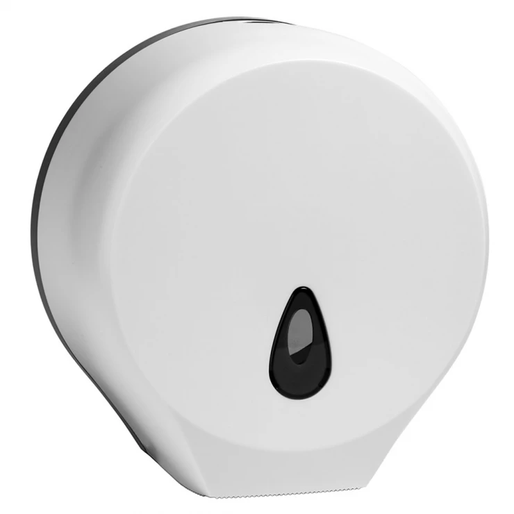 Toalettpappershållare Jumbo Hygio Vit Matt-1