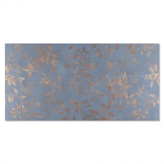 Klinker Delicate Blå Floral Matt 60x120 cm