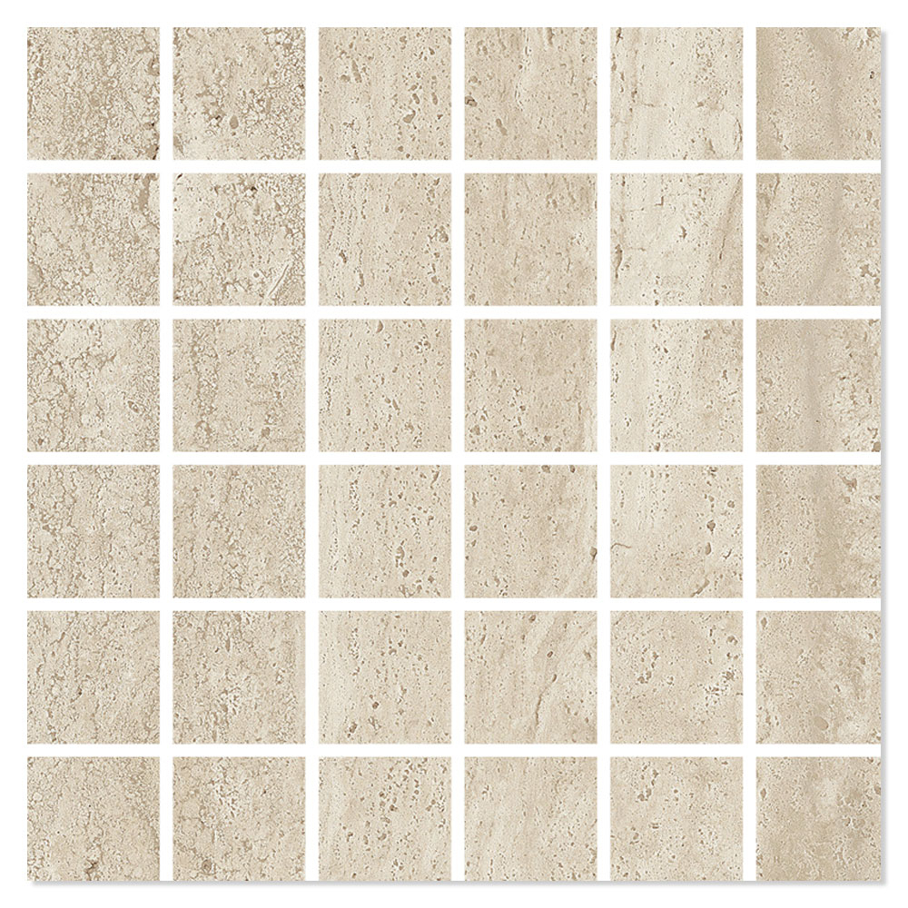 Unicomstarker Mosaik Klinker Tibur Stone Avena Matt 30x30 (5x5) cm