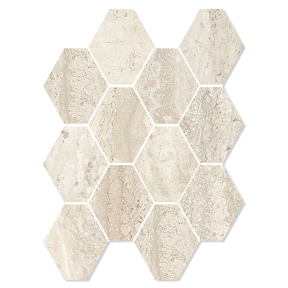 Unicomstarker Hexagon Klinker Tibur Stone Classico Matt 25x34 cm