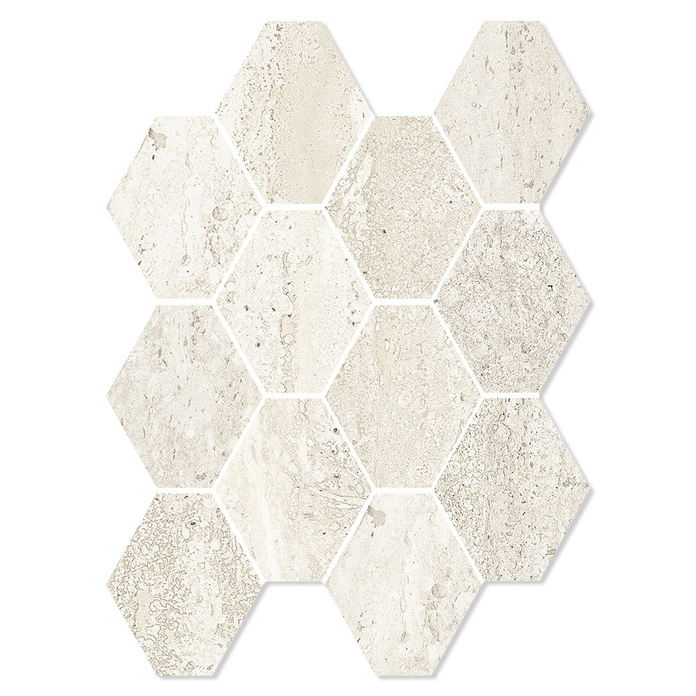 Unicomstarker Hexagon Klinker Tibur Stone Opale Matt 25x34 cm