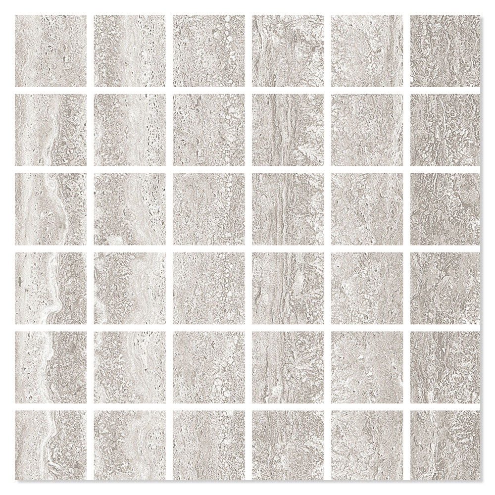 Unicomstarker Mosaik Klinker Tibur Stone Selce Matt 30x30 (5x5) cm