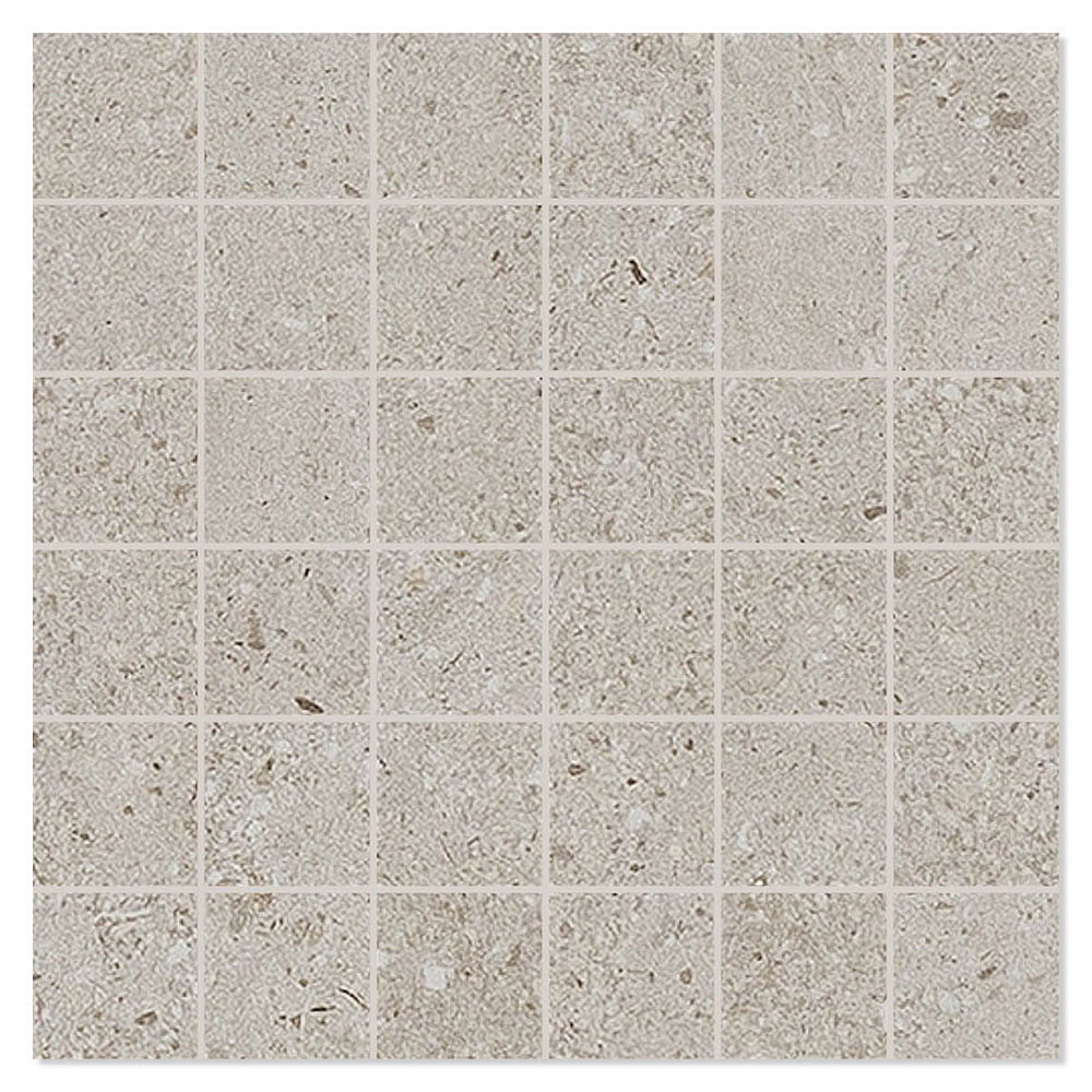 Unicomstarker Mosaik Klinker Polestar Snow Matt 30x30 (5x5) cm