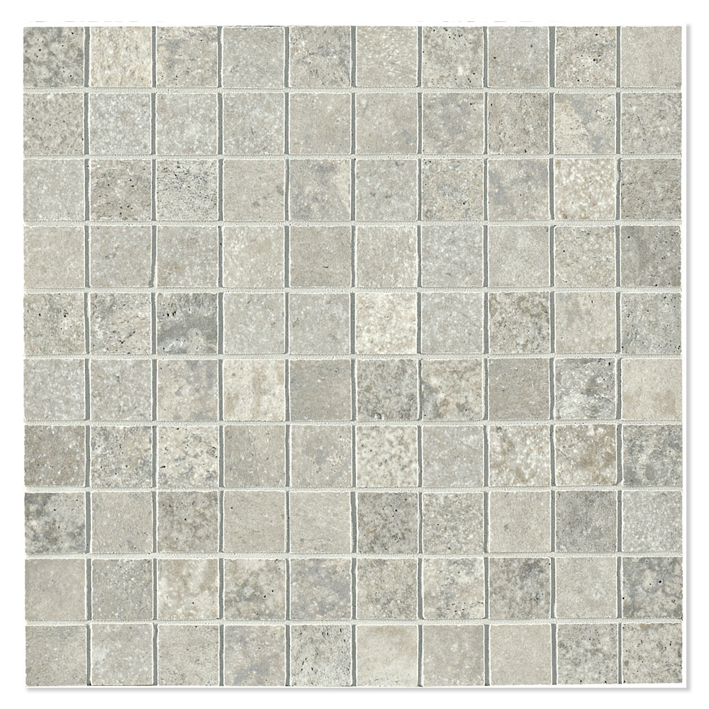 Unicomstarker Mosaik Klinker Dordogne Cendre Matt 30x30 (3x3) cm