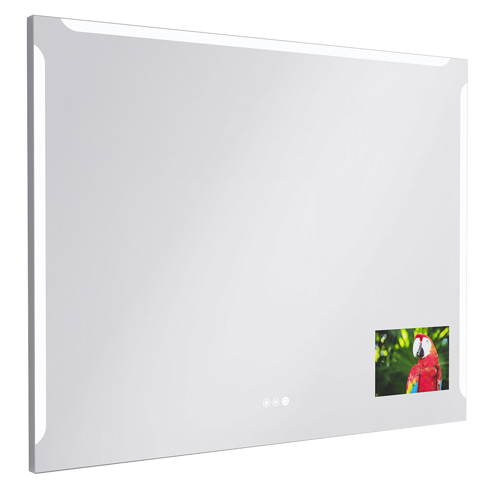 Spegel Ny Vision 100x80 cm Krom, Screen, Antifog, LED Sensor