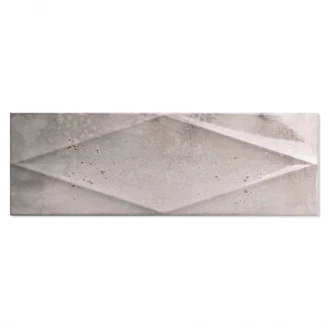 Kakel Eclat Ljusgrå Relief 15x45 cm-2