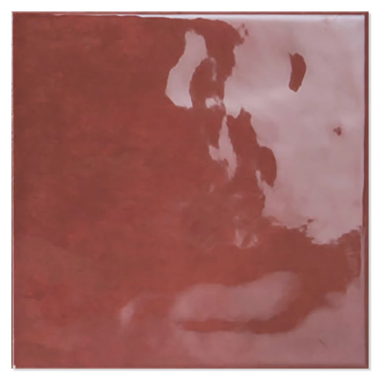 Kakel Earth Röd Blank Mix 15x15 cm-0