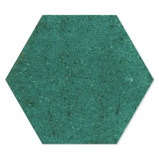 Hexagon Klinker Jord Grön Matt 10x12 cm