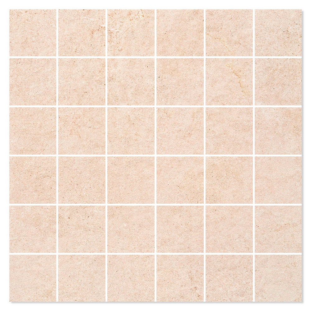 Mosaik Klinker Epoch Ljusbeige Matt 30x30 (5x5) cm