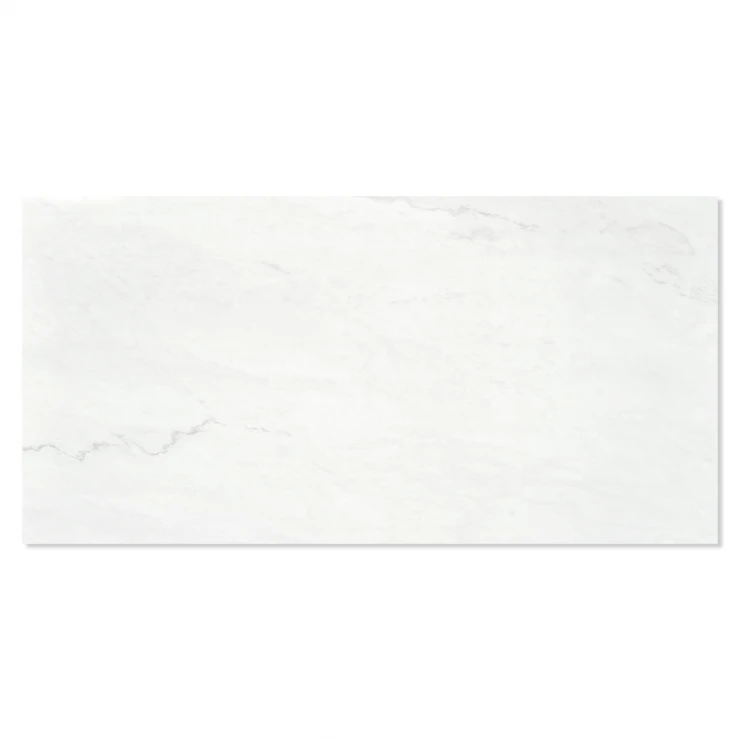 Marmor Klinker Opulent Vit Satin 60x120 cm-1