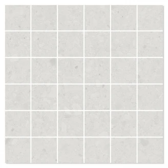 Mosaik Klinker Ceppo di gre Ljusgrå Matt 30x30 (5x5) cm-2