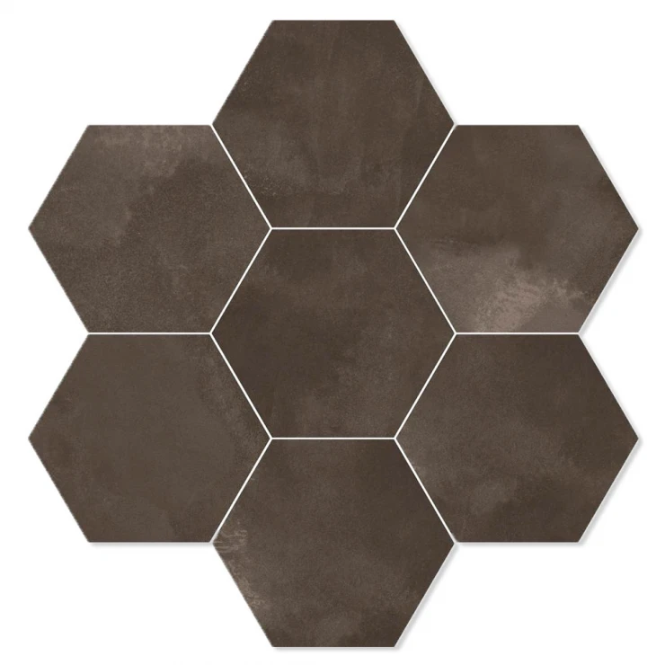 Dune Hexagon Klinker Berlin Graphite Matt 22x25 cm-1