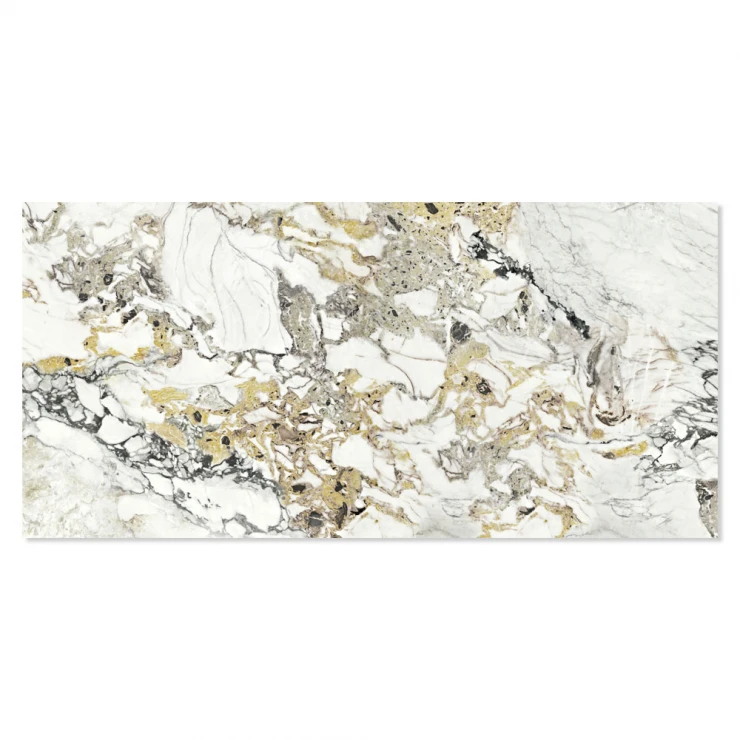 Marmor Klinker Luxurious Vit Polerad 120x280 cm-0