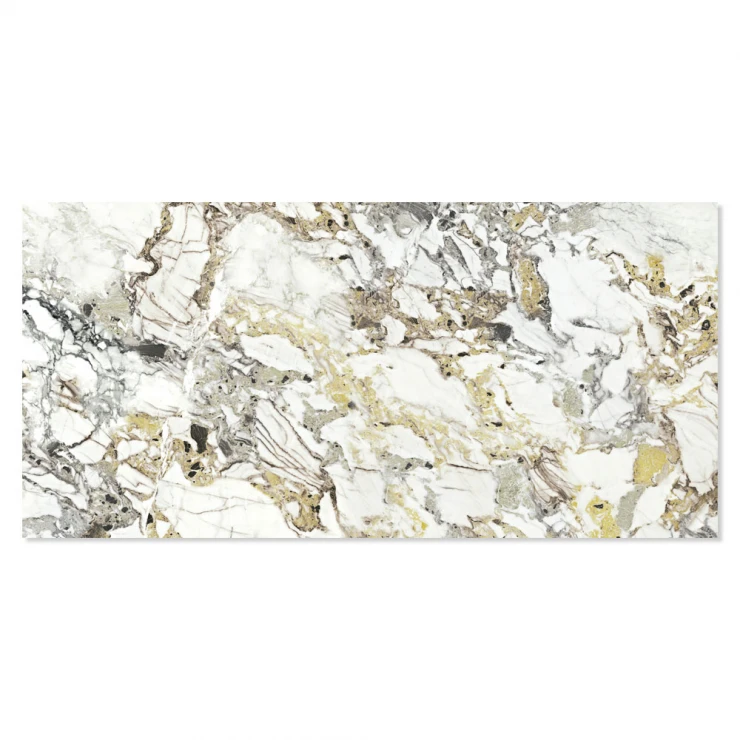 Marmor Klinker Luxurious Vit Polerad 120x280 cm-1