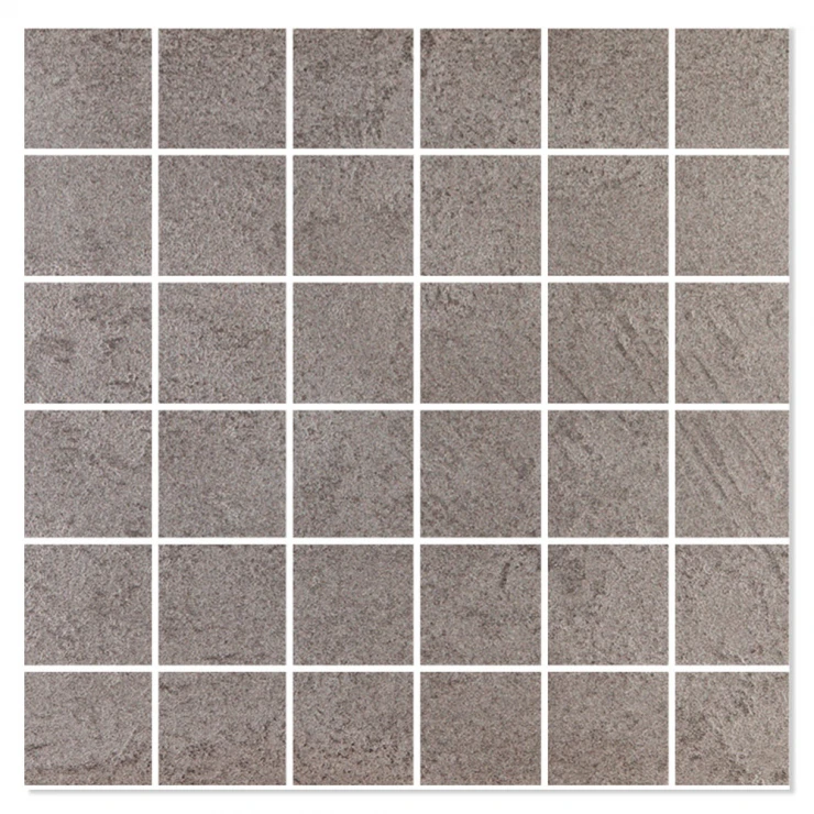 Mosaik Klinker Elite Concrete Grå Matt 30x30 (5x5) cm-0