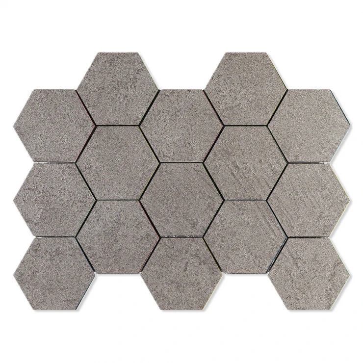 Hexagon Klinker Elite Concrete Grå Matt 23x33 cm-0