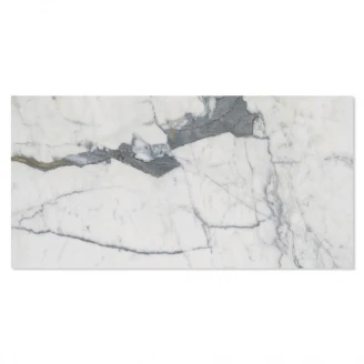 Marmor Klinker Paradigm White Halvpolerad 60x120 cm-2