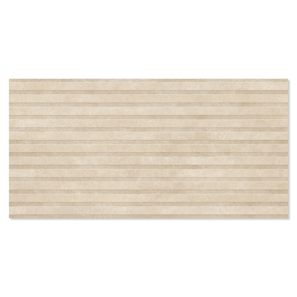 Klinker Adorn Beige Relief 60x120 cm