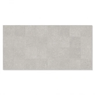 Klinker Illusion Gray Relief Matt 45x90 cm