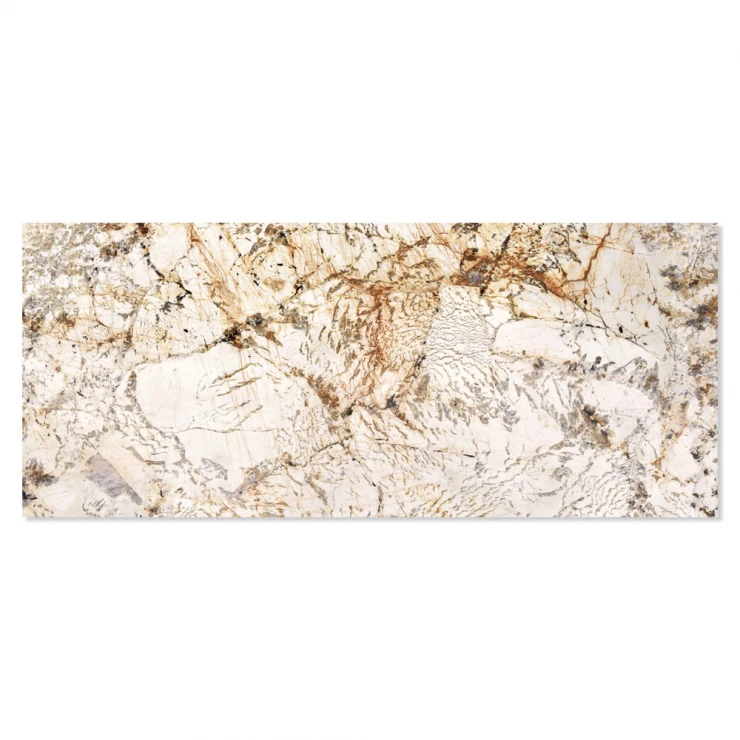 Ariana Marmor Klinker Nobile Blanc Du Blanc Polerad 120x280 cm-0