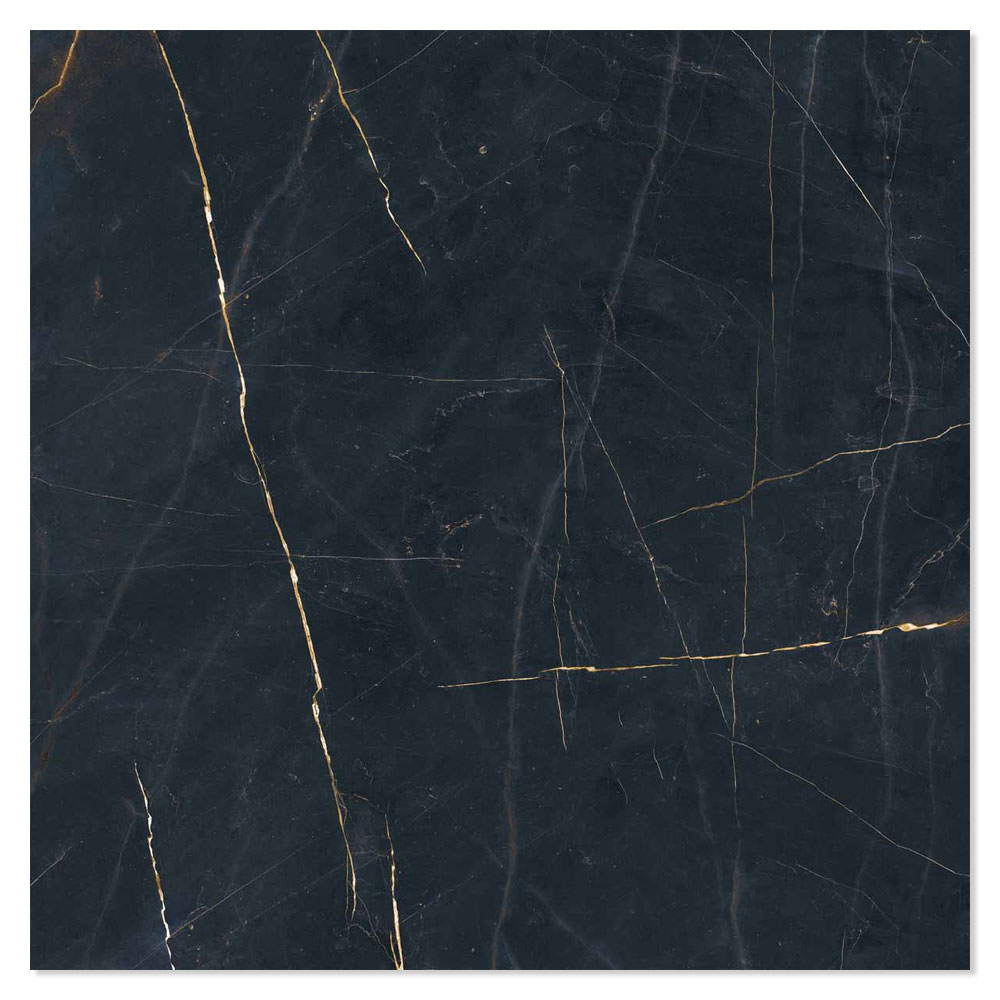 Ariana Marmor Klinker Nobile Port Noir Polerad 120x120 cm