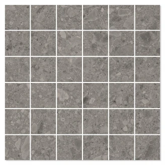 Mosaik Klinker Ceppo di gre Grå Matt 30x30 (5x5) cm