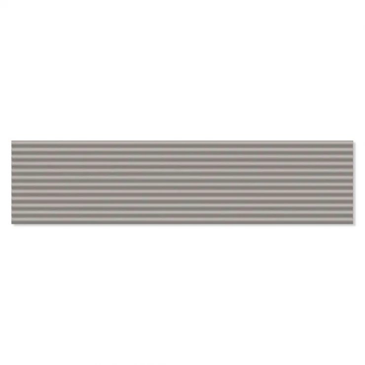 Estudio Kakel Glenbrook Rustic Greige Stripes Relief 5x20 cm-0