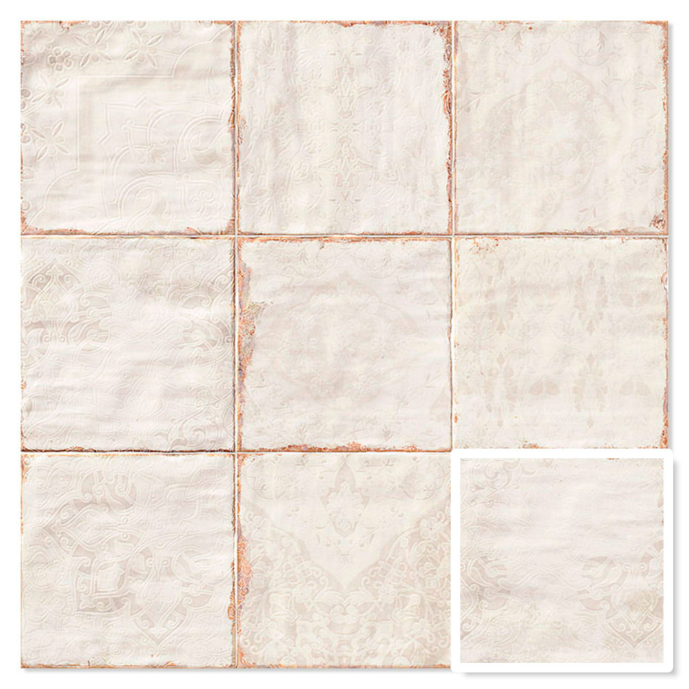 Mainzu Kakel Livorno Decor Tirreno Satin 20x20 cm