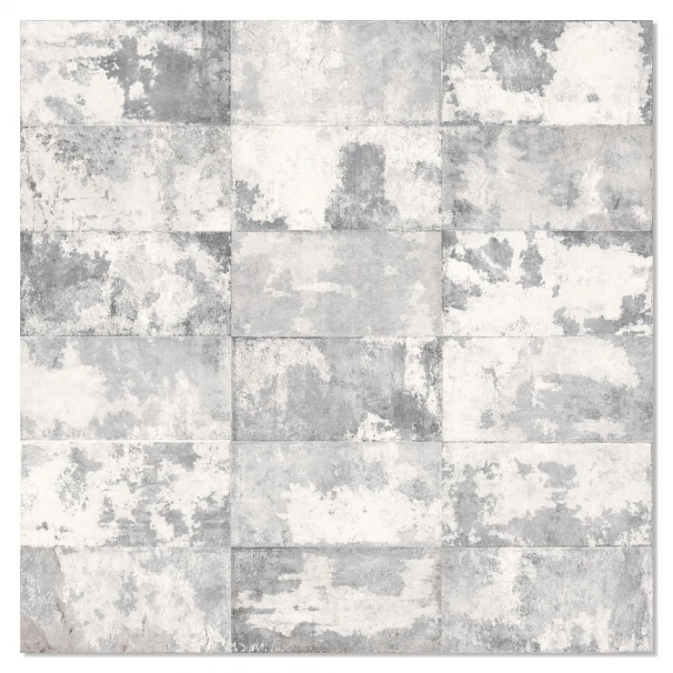 Mainzu Kakel Biarritz Grey Blank 7.5x15 cm-1