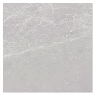 Marmor Klinker Saphir Ljusgrå Blank 60x60 cm