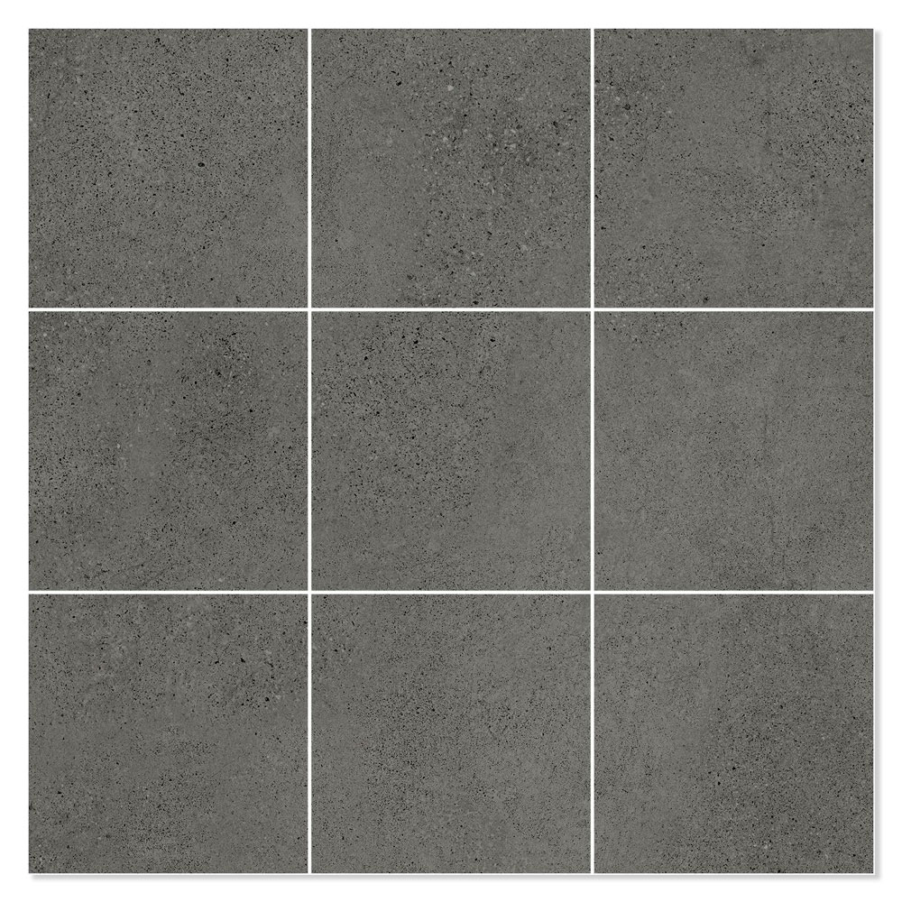 Mosaik Klinker Integra Svart Matt 30x30 (10x10) cm