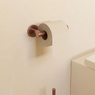 Toalettpappershållare utan Lock Issano Koppar Matt PVD