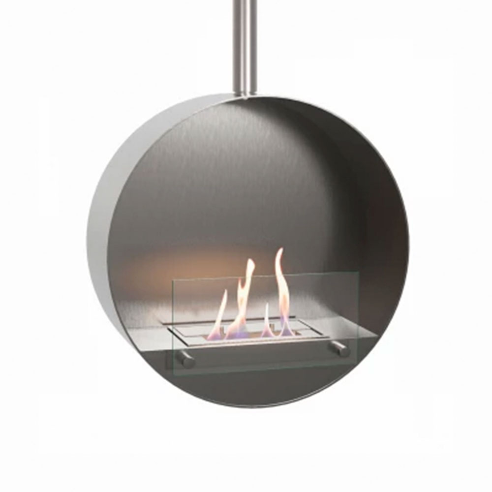 ScandiFlames Bioetanol Kamin Ottawa Krom Matt 50 cm