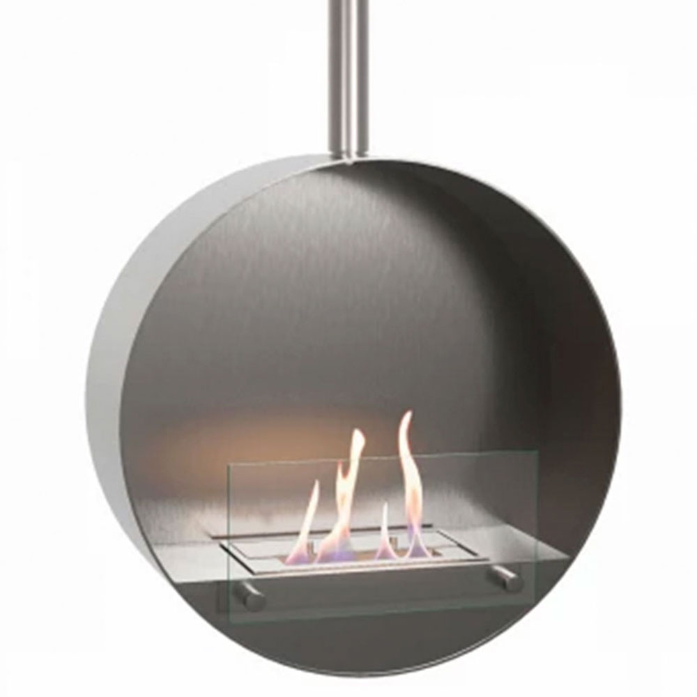 ScandiFlames Bioetanol Kamin Ottawa Krom Matt 60 cm